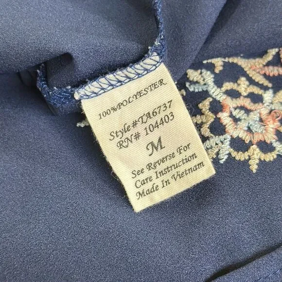 NWOT Yahada Embroidered Tank Top - Picture 8 of 8